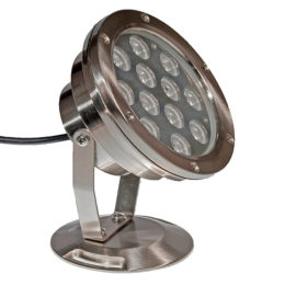 LED Spot Pro 12 W metall, vit